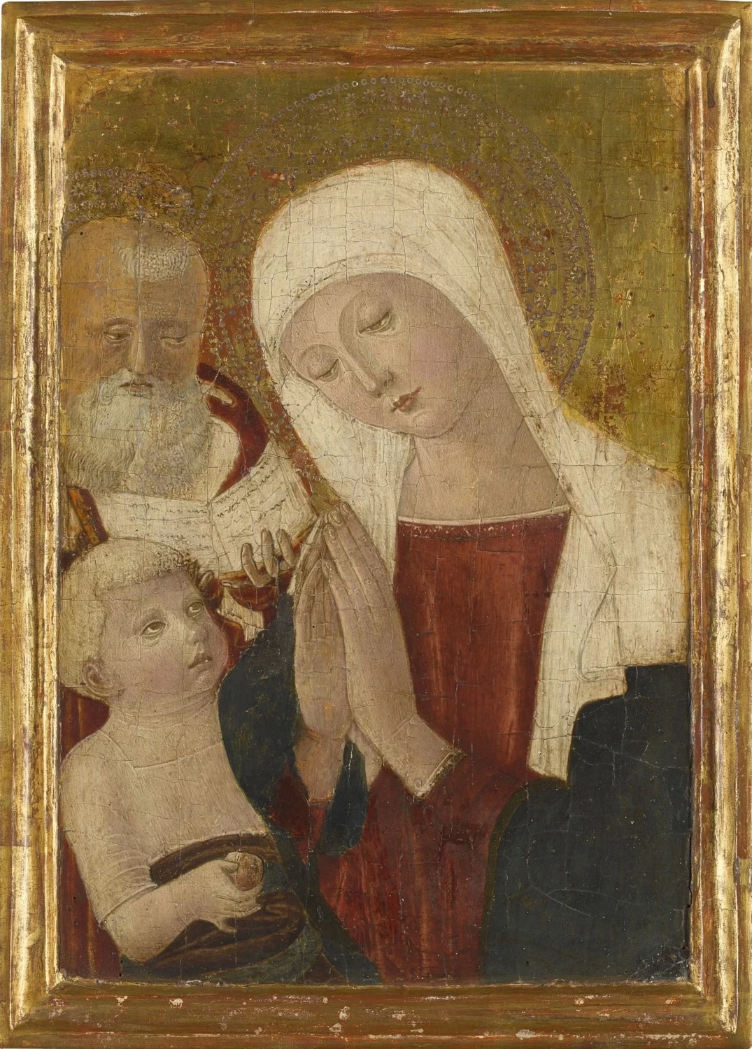 Benvenuto di Giovanni 57 Madonna col Bambino e san Giuseppe