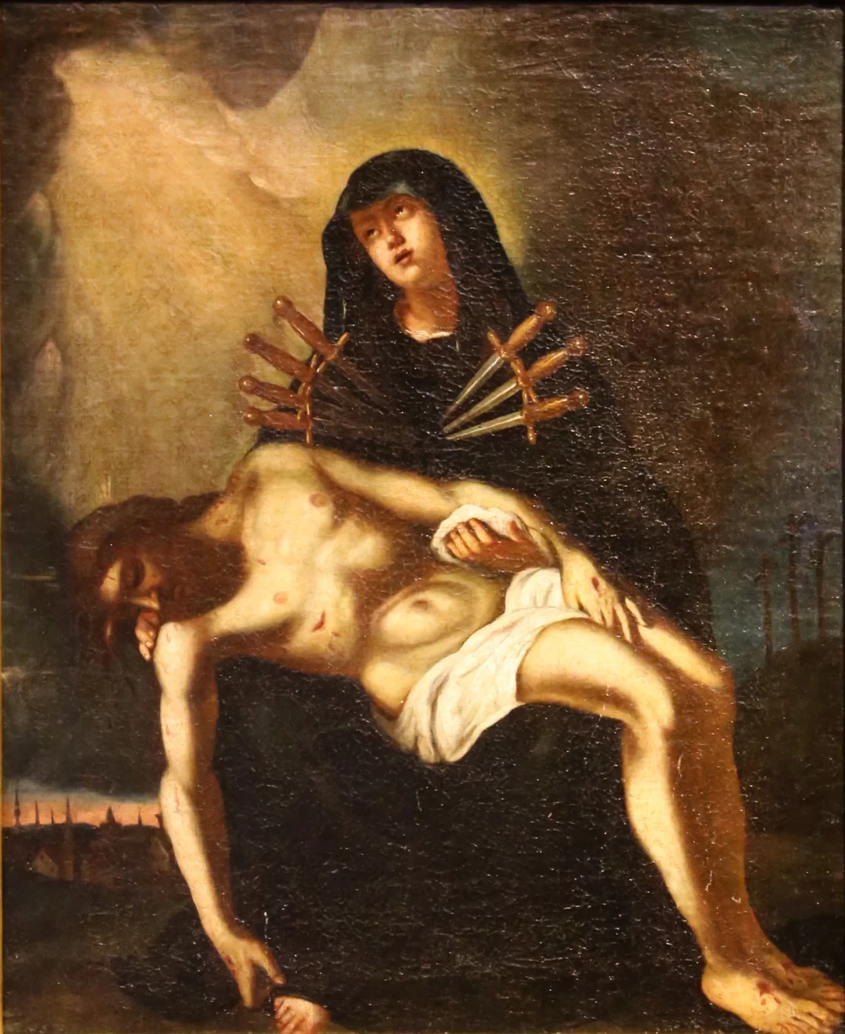 Carlo Dolci 200 Pietà San Giacomo di Rialto, Venezia attribuito