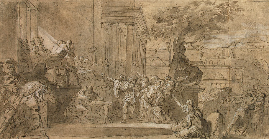 Gabriel François Doyen 24 Morte di Virginie Hermitage, San Pietrtoburgo