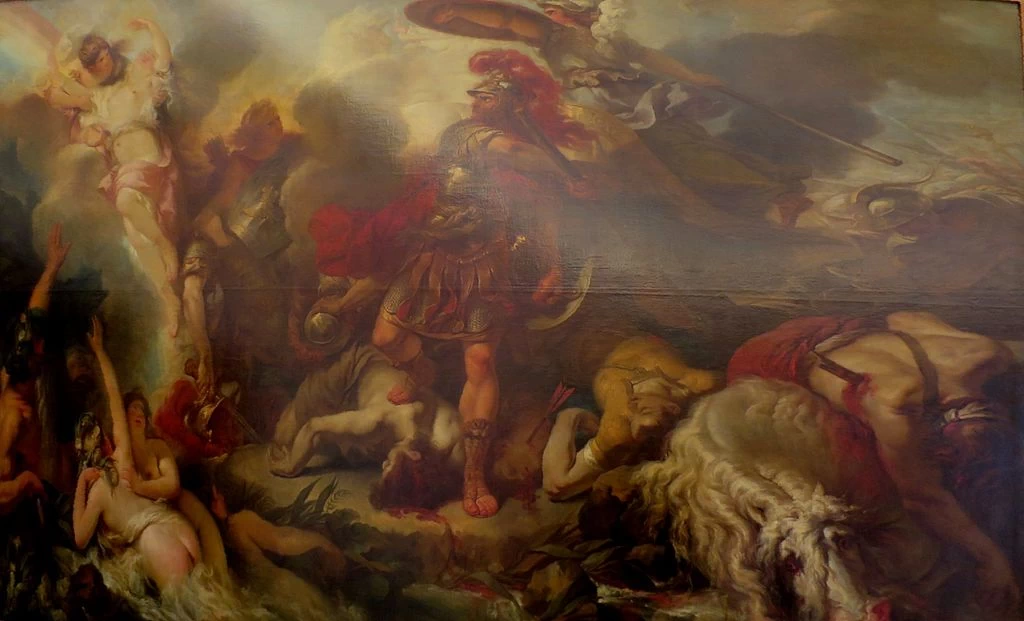 Gabriel François Doyen 38 Venere ferita da Diomede Hermitage, San Pietrtoburgo