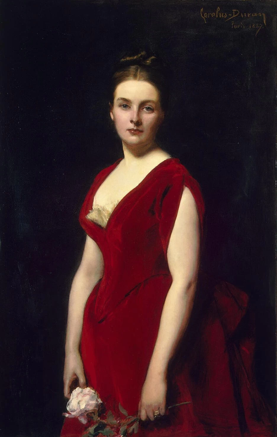 Charles Émile Auguste Durand 62 Ritratto di Anna Obolenskaya Hermitage, San Pietroburgo