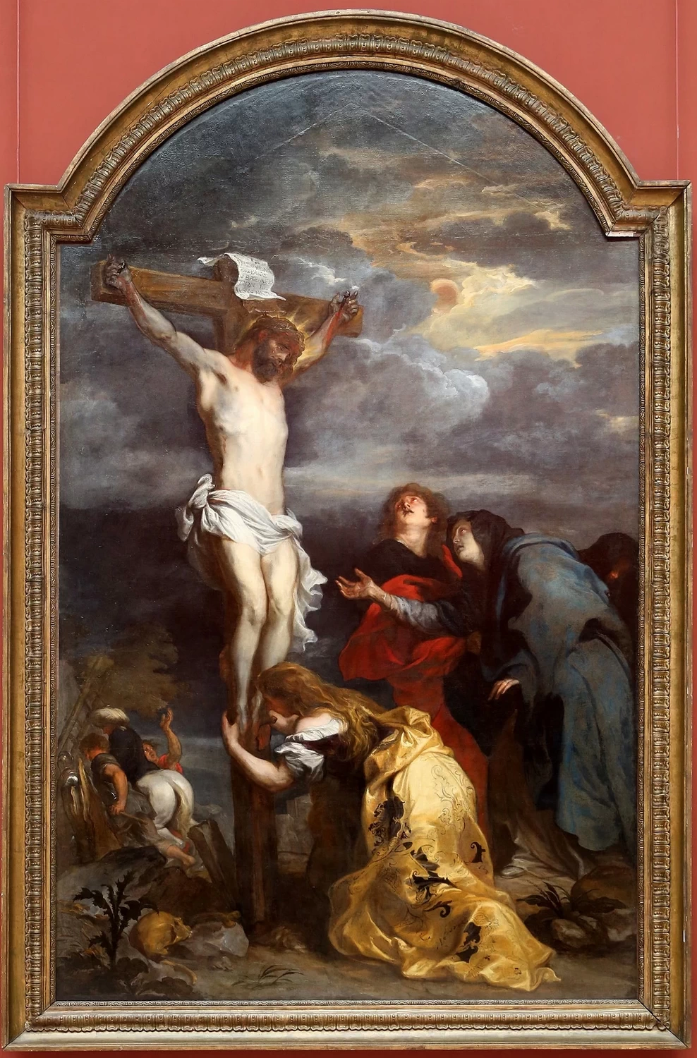 Antoon van Dyck 504 Cristo in croce Palais des Beaux Arts de Lille
