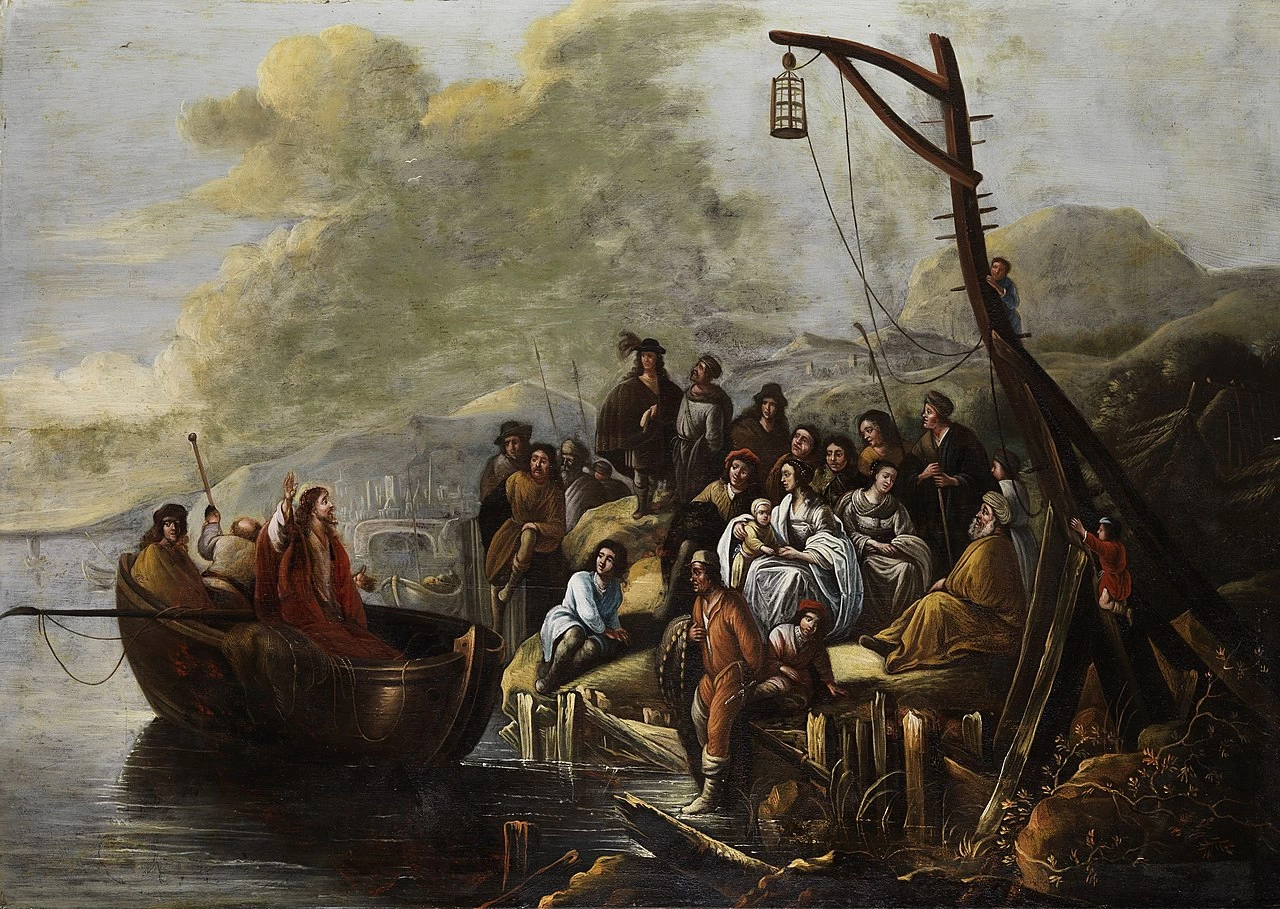 Gerbrand van den Eeckhout 20 Gesù predica presso il Mare di Galilea attribuito