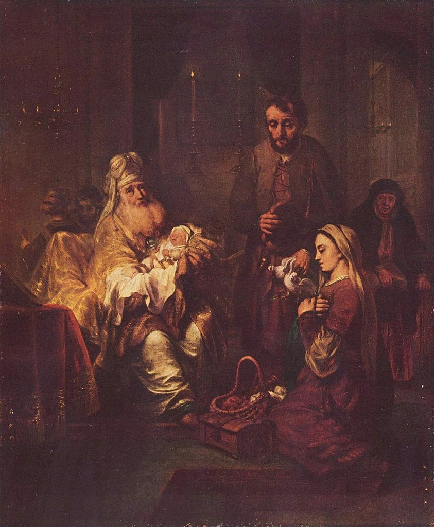 Gerbrand van den Eeckhout 49 La presentazione di Gesù al Tempio Szépművészeti Múzeum, Budapest