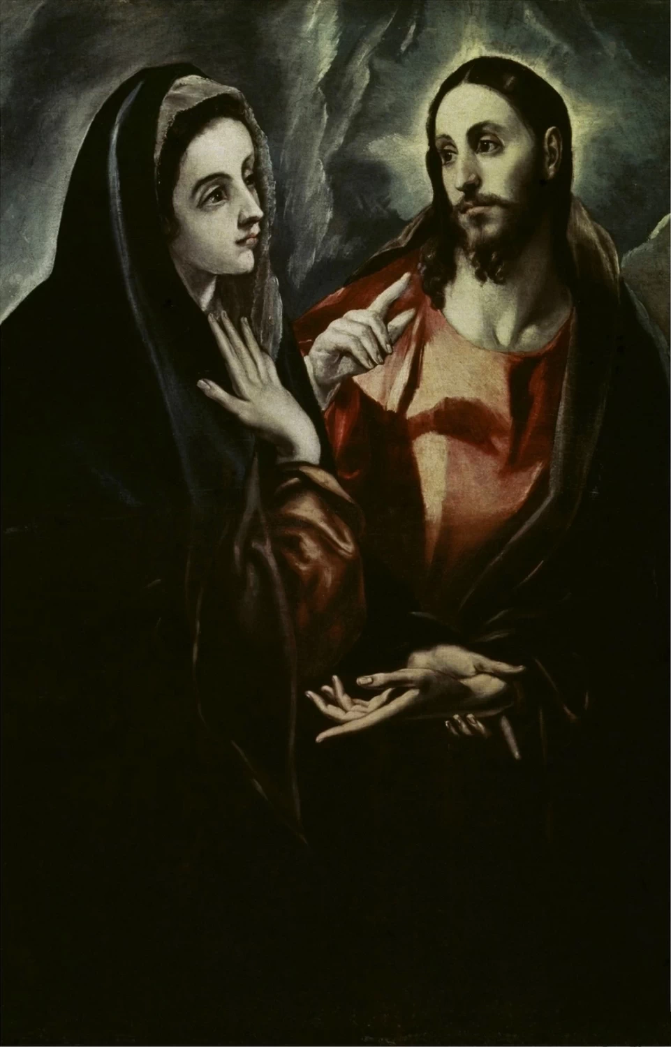 El Greco 143 Cristo dice addio a Maria Museo de Santa Cruz de Toledo
