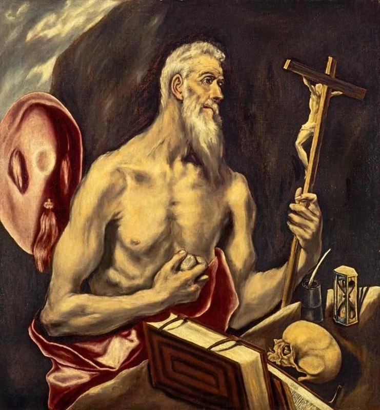 El Greco 232 San Girolamo penitente National Galleries of Scotland