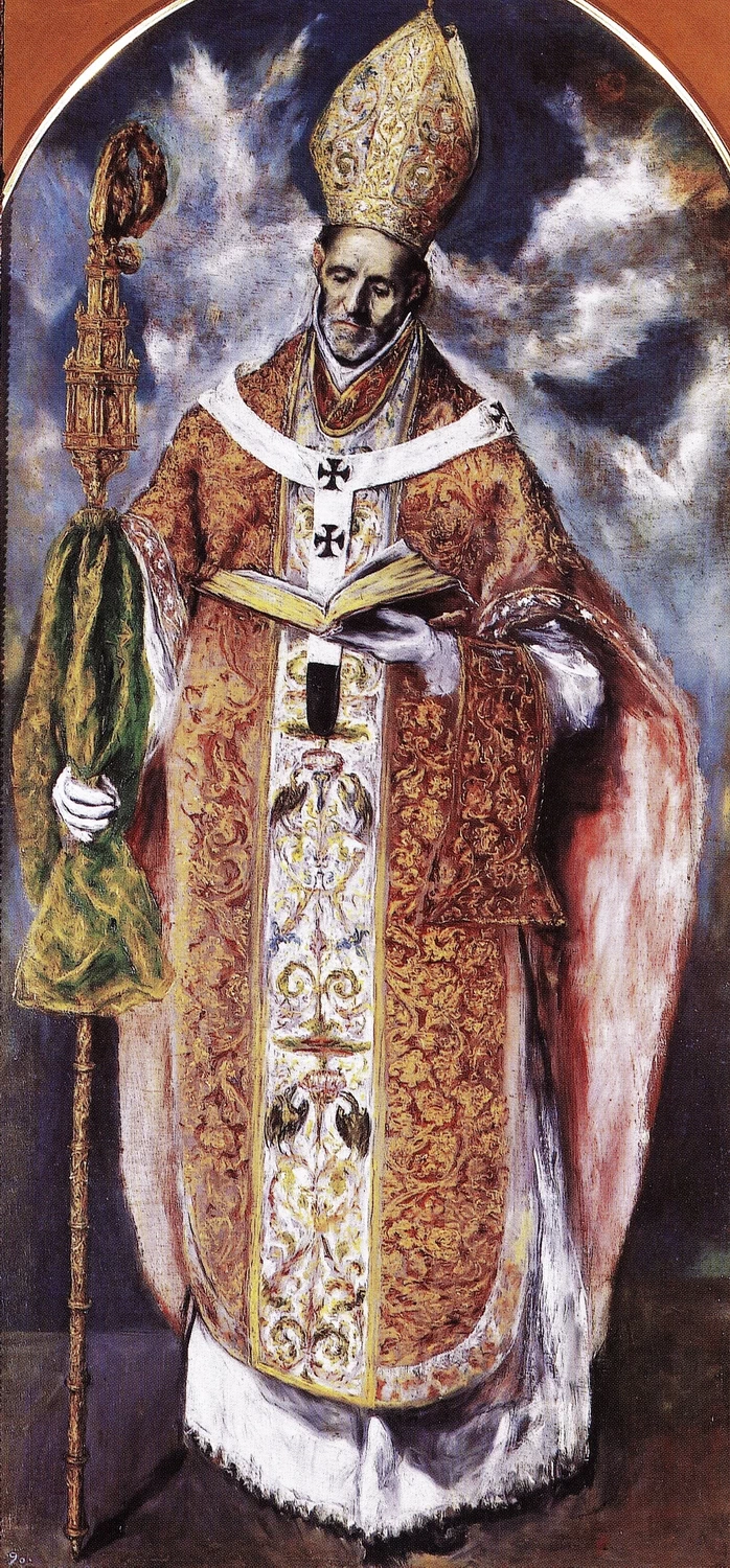 El Greco 259 Sant'Idelfonso Monasterio de San Lorenzo de El Escorial
