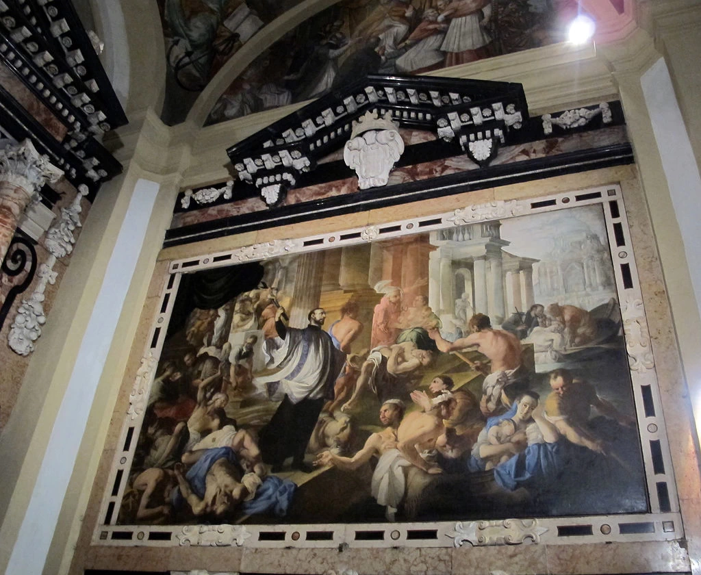 Biagio Falcieri 43 San Gaetano tra gli appestati di Roma Chiesa di San Nicolò all'Arena, Verona