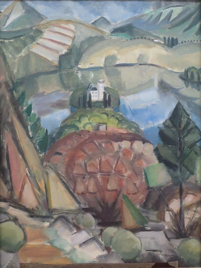 Henri Le Fauconnier 18 Lago Hermitage, San Pietroburgo