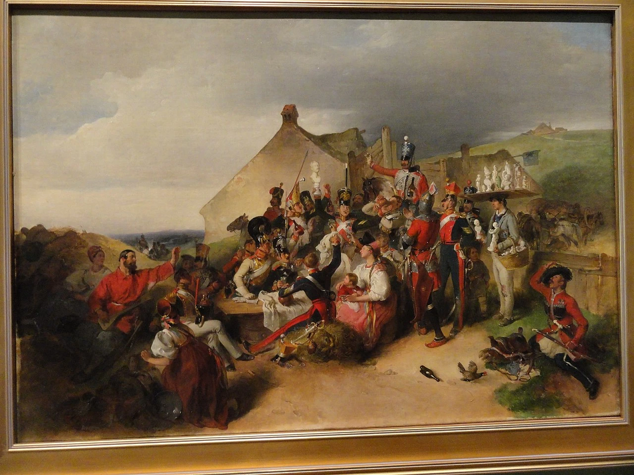 Peter Fendi 23 Guardia dello stato maggiore in riposo (1839) Hermitage, San Pietroburgo
