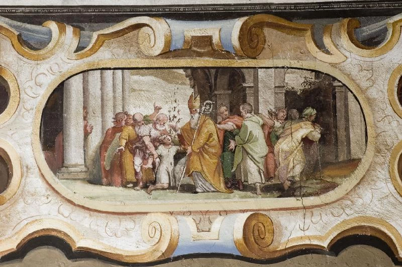 San Fortunato guarisce l'indemoniato