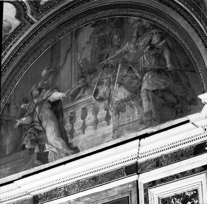 Ciro Ferri 22 Gelasio II assalito mentre recita la messa in Santa Prassede Roma