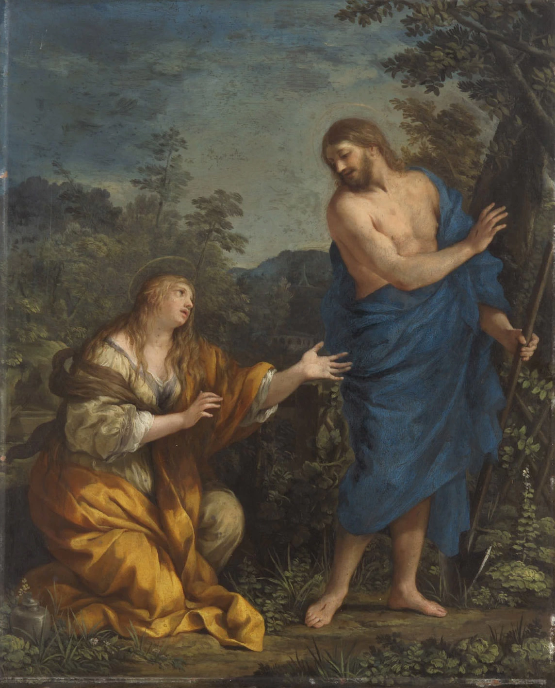 Ciro Ferri 23 Gesù e Maria Maddalena dopo la Resurrezione Kunsthistorisches Museum, Gemäldegalerie, Vienna