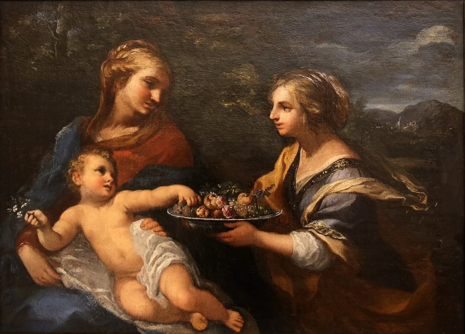 Ciro Ferri 41 Madonna col Bambino e santa Dorotea Museu de Belles Arts de València
