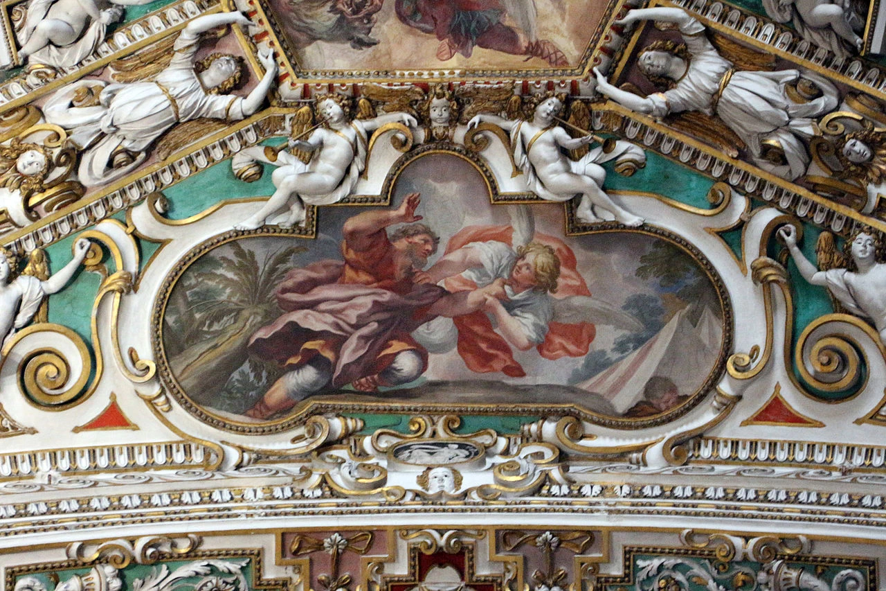 Ciro Ferri 75 Santa Maria Maggiore (Bergamo) medaglioni della volta 8