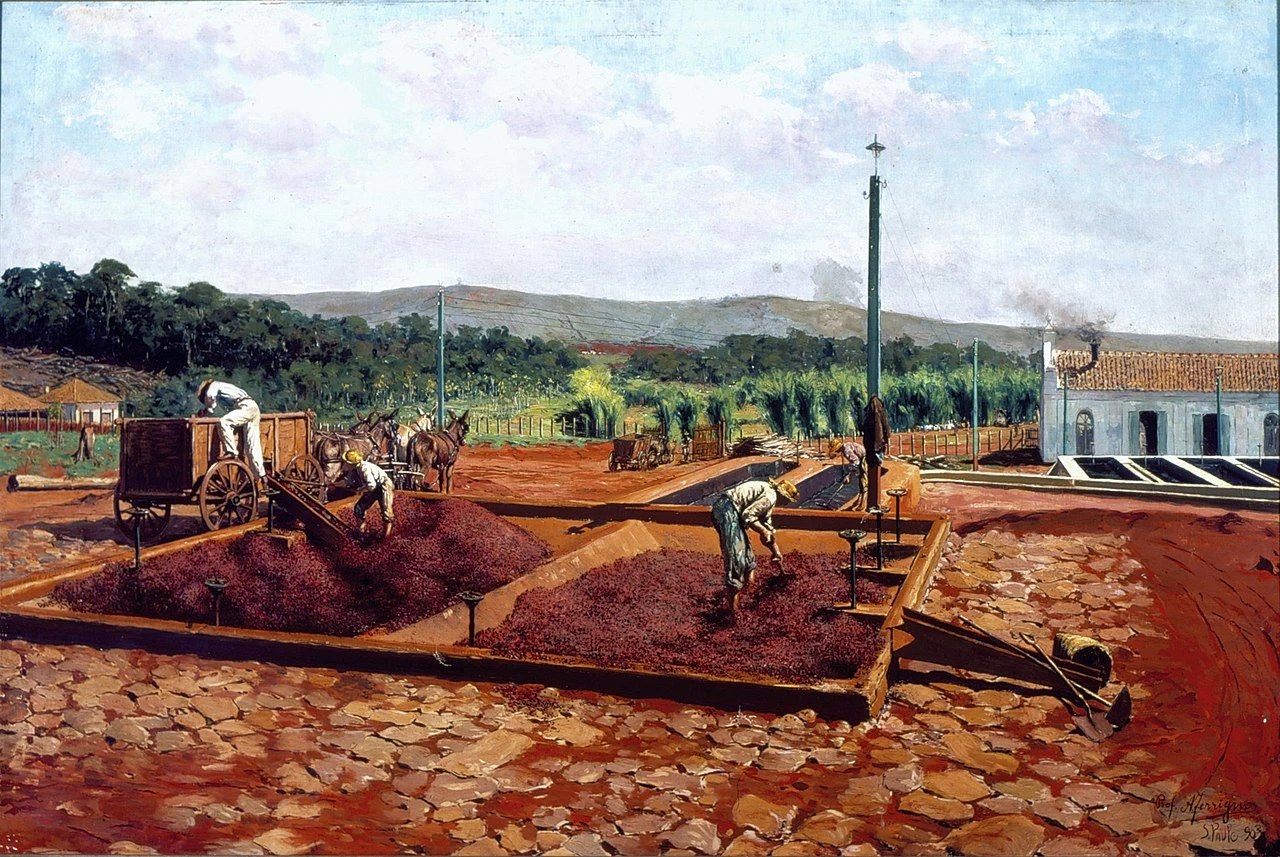 Antonio Ferrigno 18 Il bagno al caffè Museu Paulista, San Paolo