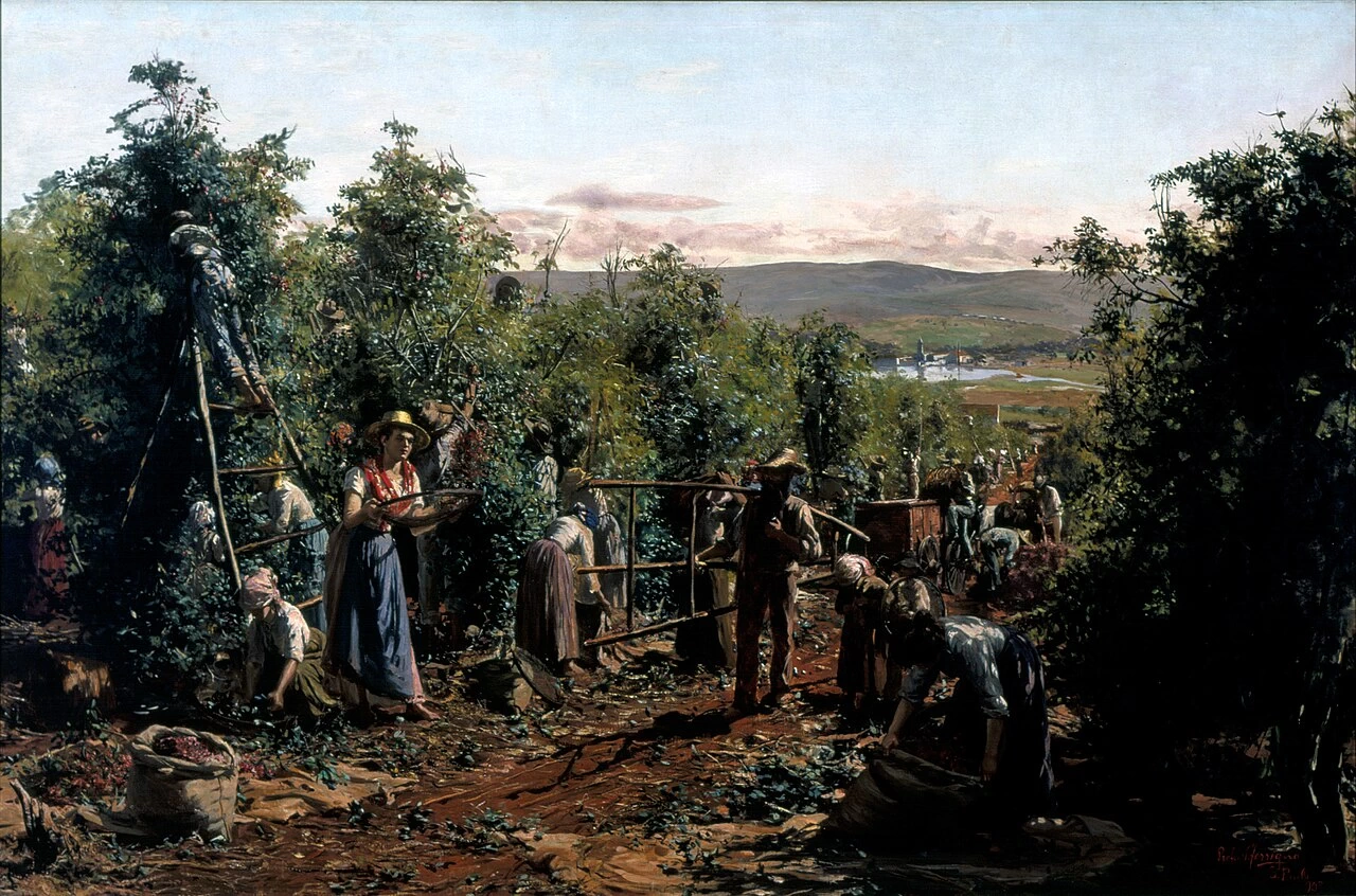 Antonio Ferrigno 22 Il raccolto Museu Paulista, San Paolo