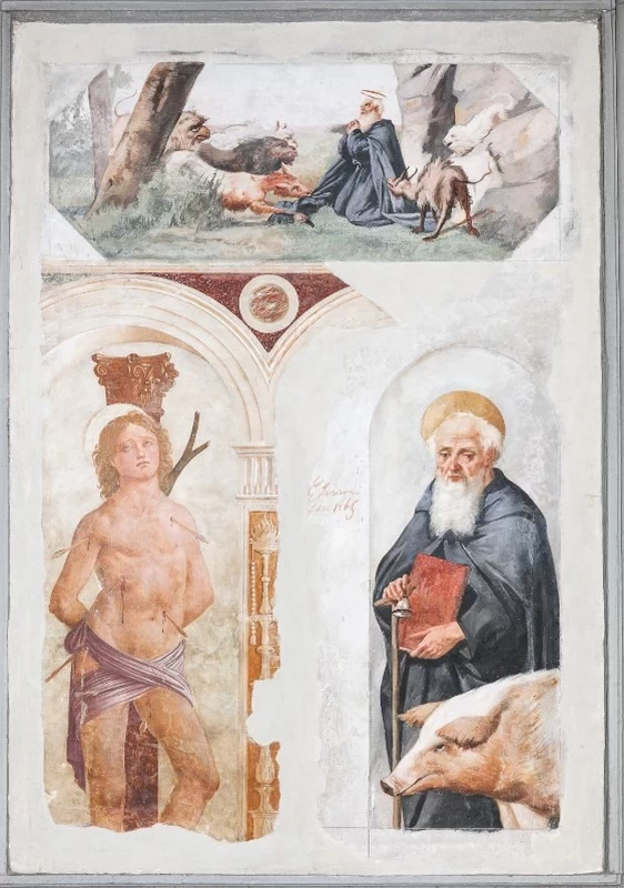 Egisto Ferroni 131 San Sebastiano e Sant'Antonio Abate