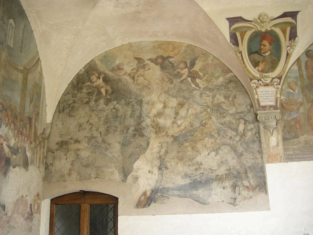 Nicodemo Ferrucci 28 Chiostro Storie di San Francesco Ognissanti (Firenze) lunetta 24