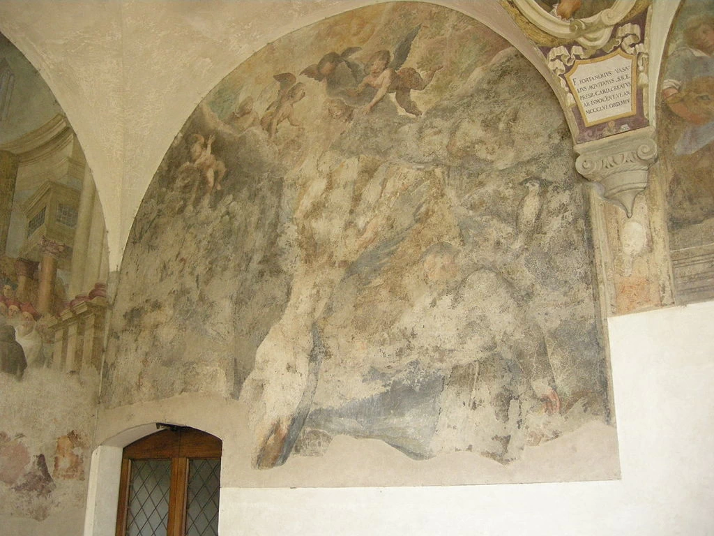 Nicodemo Ferrucci 30 Chiostro Storie di San Francesco Ognissanti (Firenze) lunetta 26