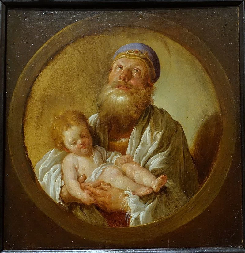 Simeone con il Bambino - Blanton Museum of Art, Austin, Texas