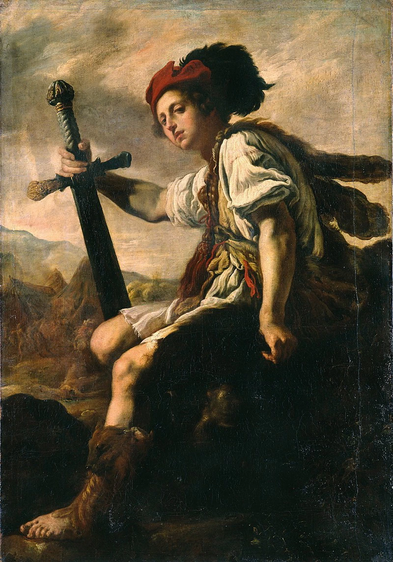 Davide con la testa di Golia - Staatliche Kunstsammlungen Dresden