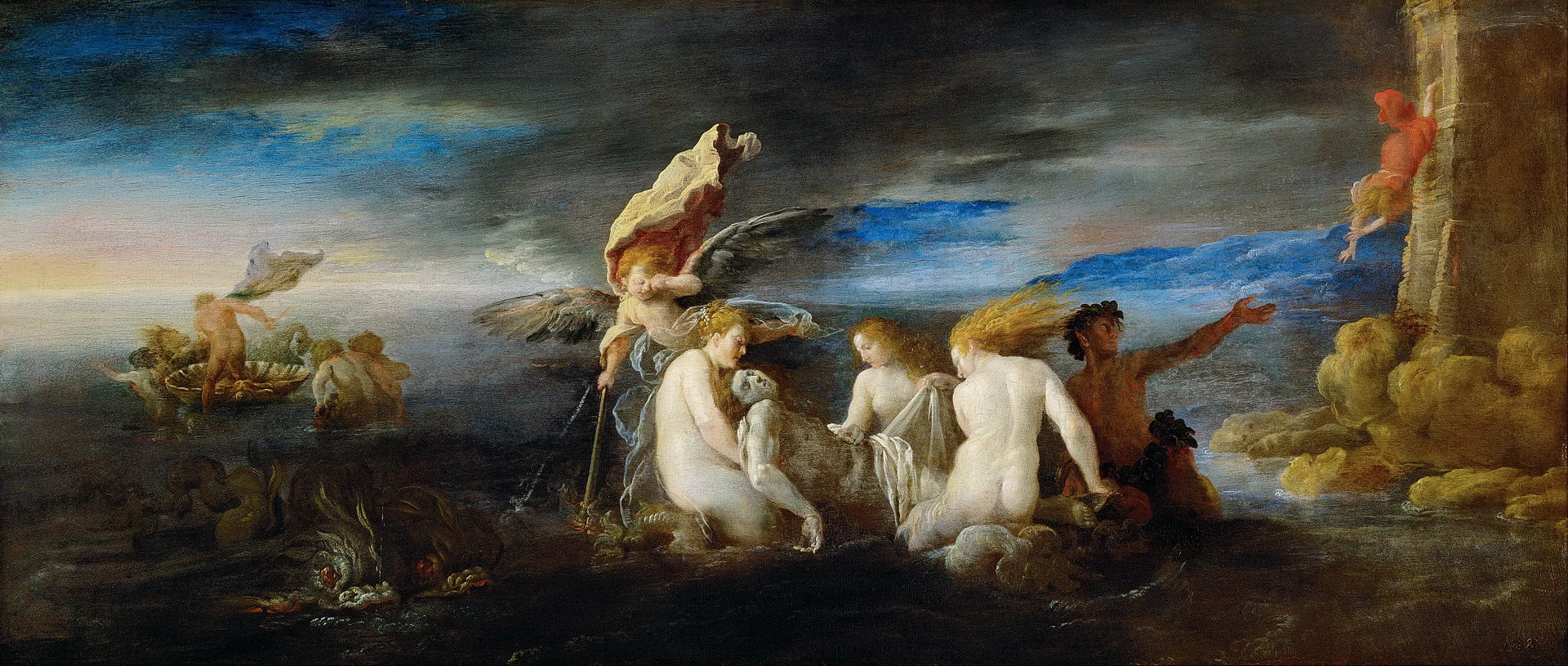 Hero e la morte di Leandro - Kunsthistorisches Museum, Vienna