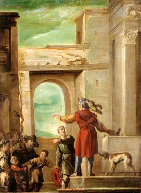 La parabola del banchetto di nozze - Gemäldegalerie Alte Meister, Dresda