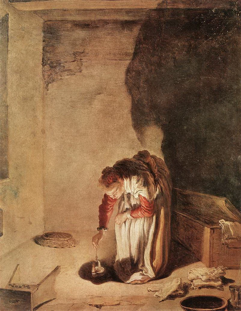 La parabola della dracma perduta - Gemäldegalerie, Dresden