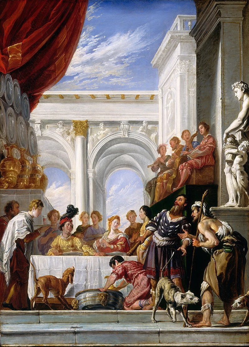 La parabola di Lazzaro e il ricco Epulone - National Gallery of Art, Washington