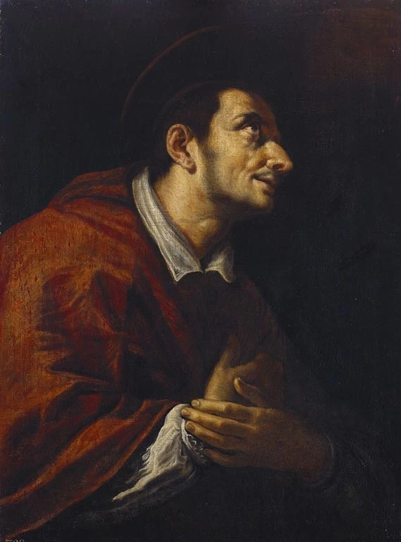 Ritratto di San Carlo Borromeo - Hapton Court Palace