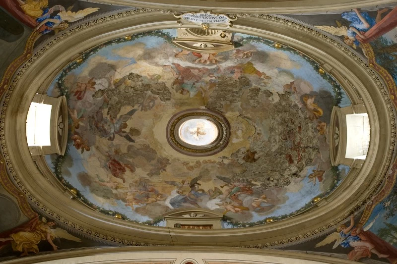Cupola decorata