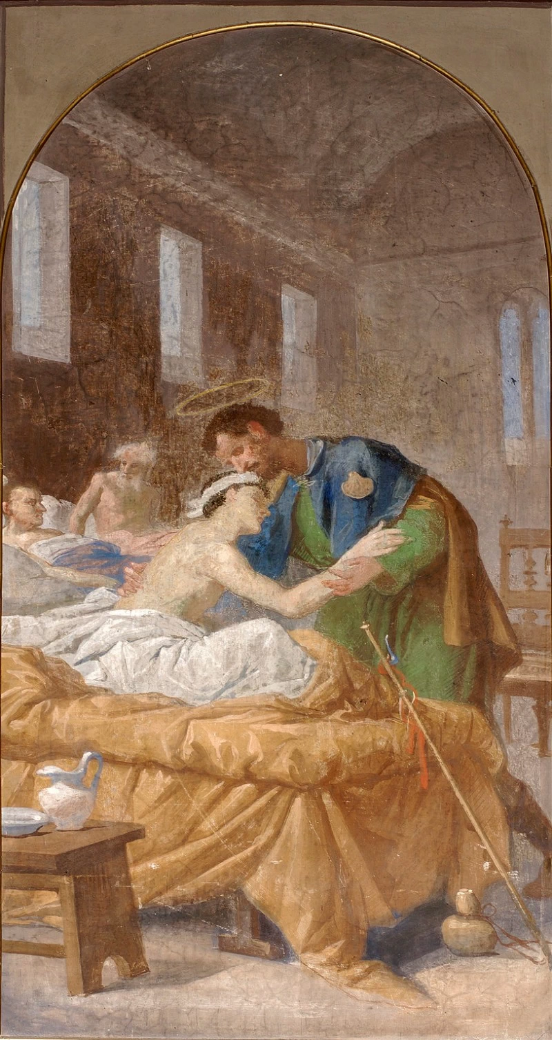 San Rocco guarisce gli appestati