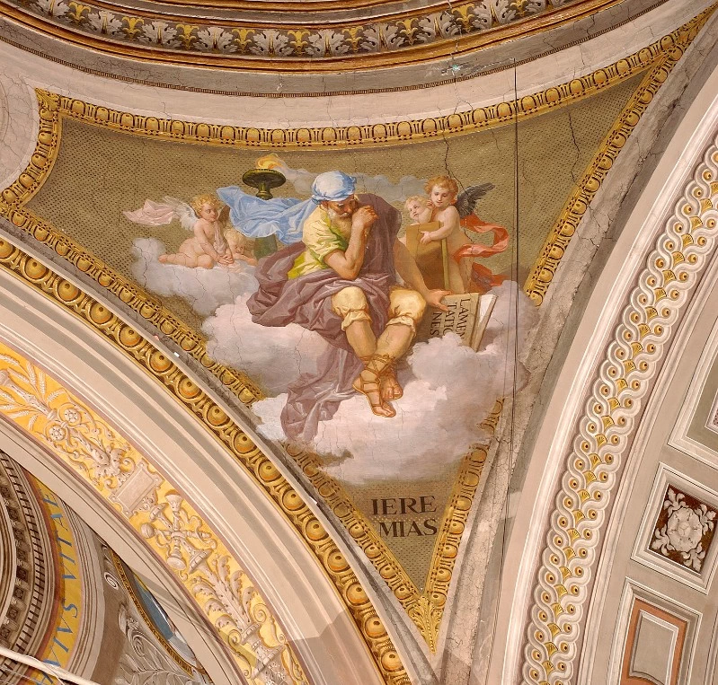 Dipinto rappresentante Geremia