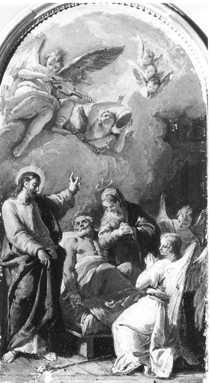 Francesco Fontebasso 161 Morte di San Giuseppe Pinacoteca Stuard, Parma