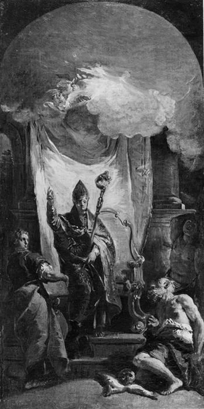 Francesco Fontebasso 219 San Ludovico e santi Göteborg, Göteborgs Konstmuseum