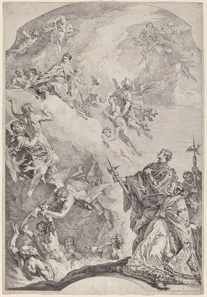 Francesco Fontebasso 319 San Gregorio I libera le anime dal Purgatorio National Gallery of Art, Washington DC