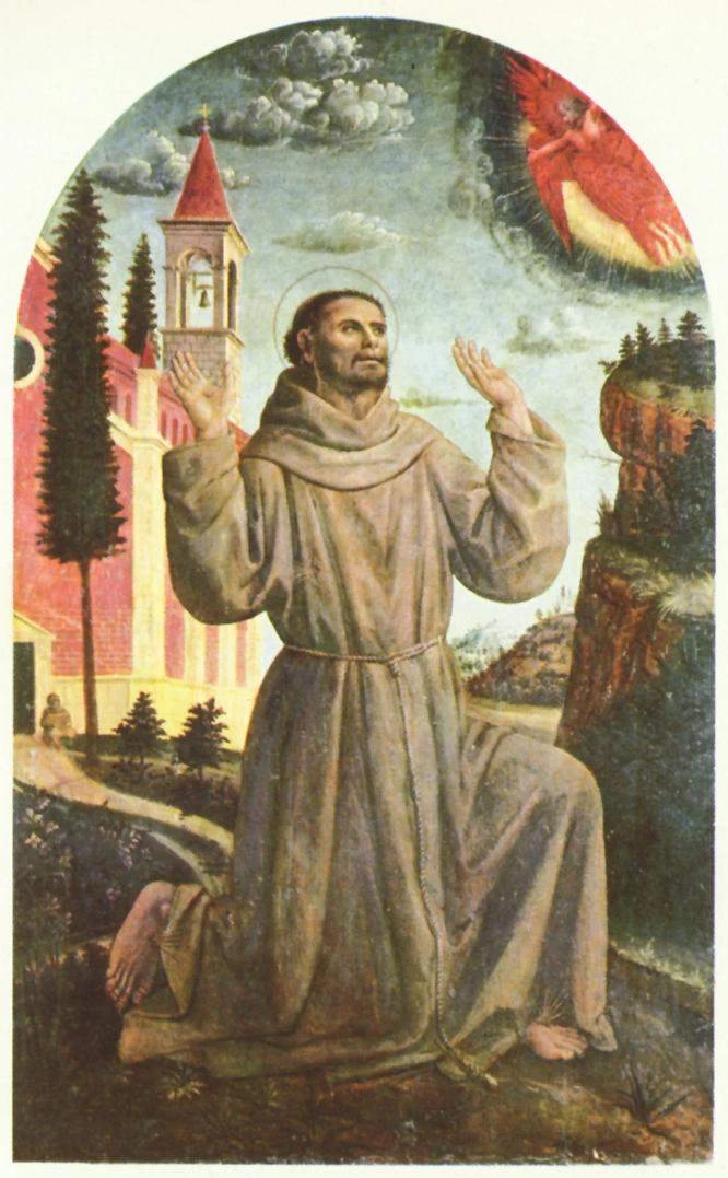 Vincenzo_Foppa - san Francesco riceve le stigmate, Milano