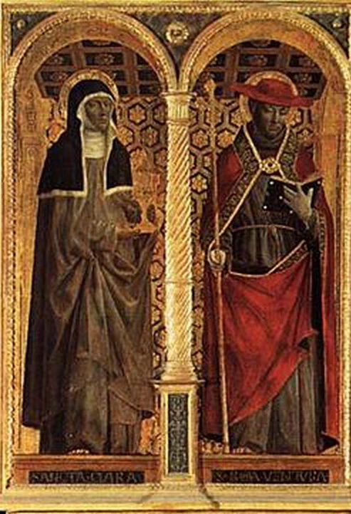I Santi Chiara e Bonaventura