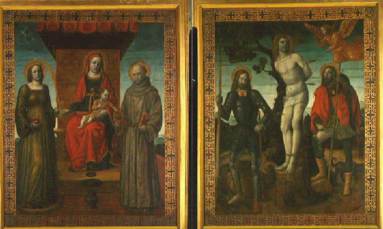 Madonna con il Bambino tra i santii - Brescia