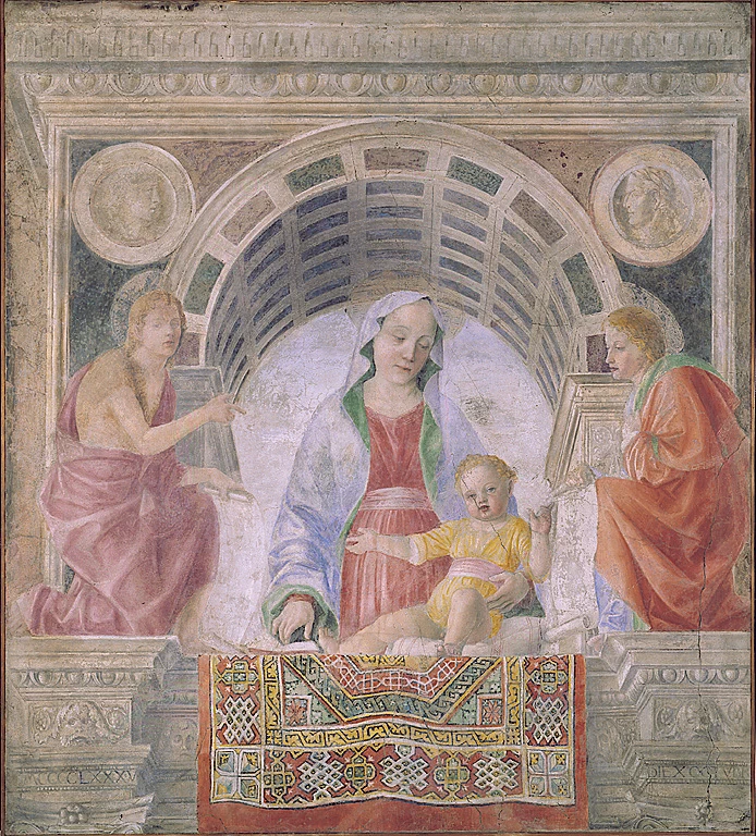 Madonna con Bambino con San Giovanni Battista - Milano