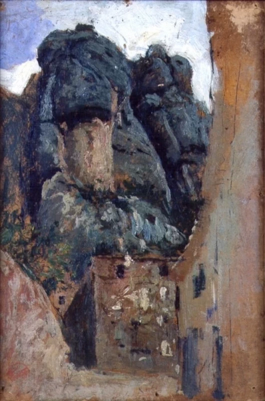 Marià Fortuny i Marsal 78 Montserrat Palazzo Fortuny, precedentemente Palazzo Pesaro degli Orfei, Sestiere de San Marco, Venezia