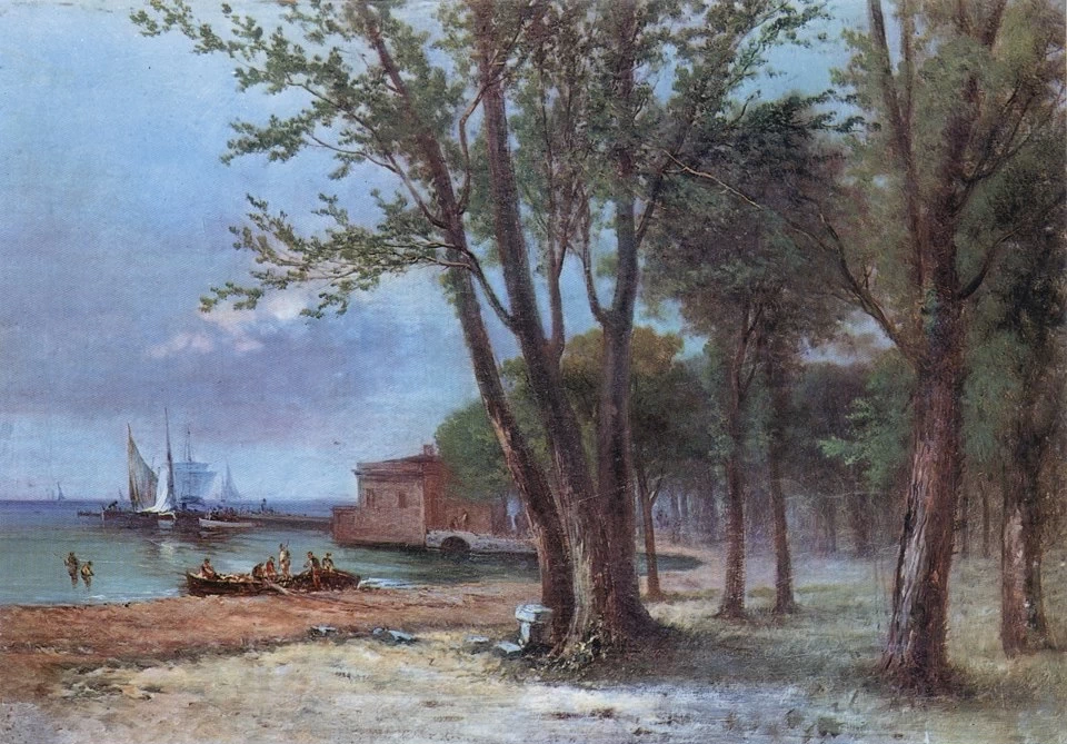 Agostino Fossati 2 Antica casetta della Sanità