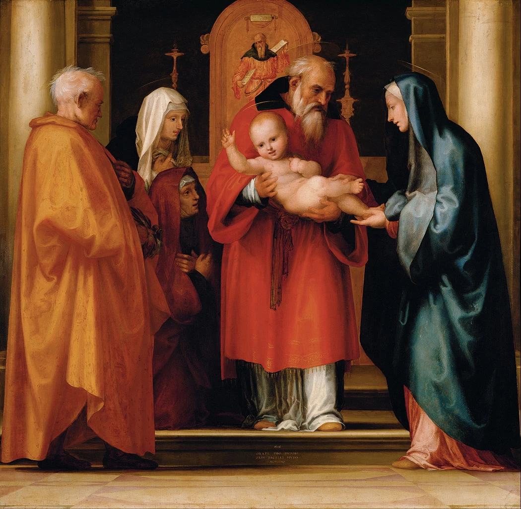 Fra Bartolomeo 70 Presentazione di Gesù al tempio Kunsthistorisches Museum, Vienna