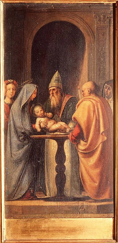 Fra Bartolomeo 71 presentazione di Gesù al tempio Galleria degli Uffizi, Firenze