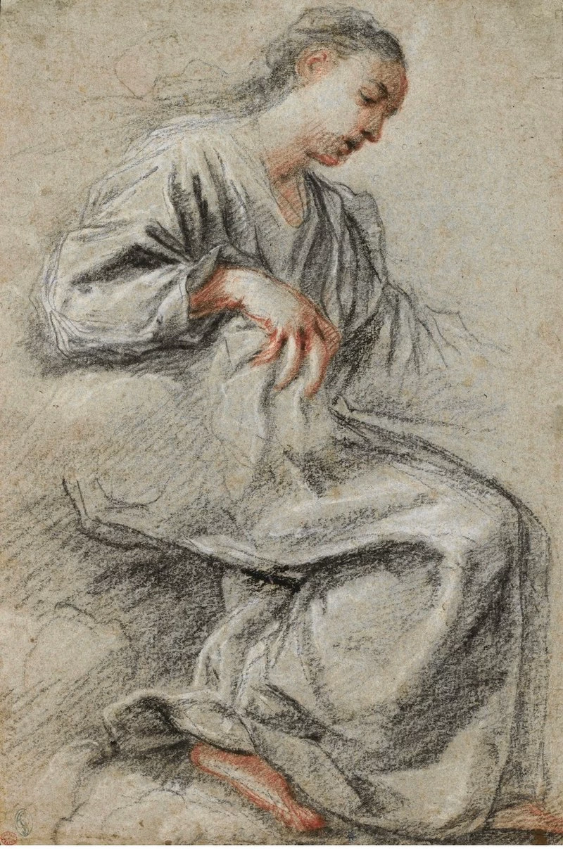 Studio di donna seduta