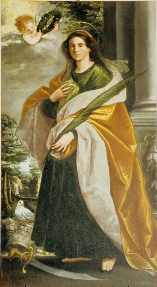 Fra' Semplice da Verona (1642), Santa Colomba