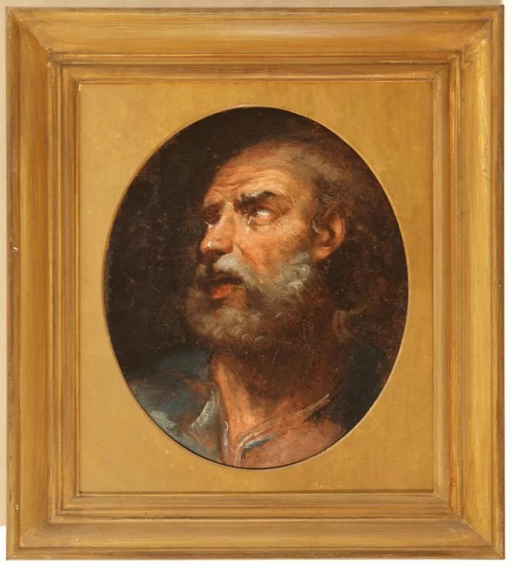 Cesare Fracanzano 16 Il pentimento di San Pietro Conversano, Bari attribuito