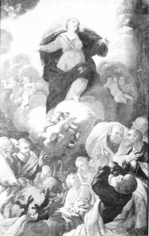 Cesare Fracanzano 6 assunzione della Madonna Museo Civico, Castello attribuito