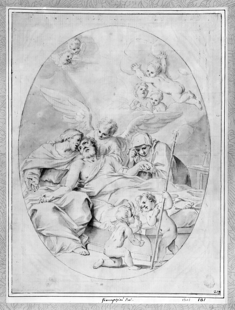 Franceschini Marcantonio 111 San Giuseppe morente Nationalmuseum, Stoccolma